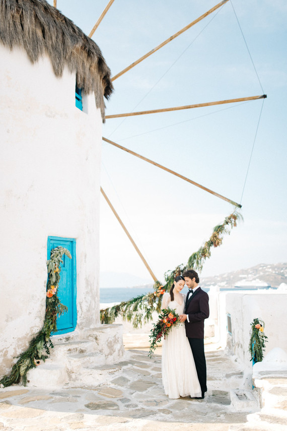 Destination wedding in Mykonos Greece