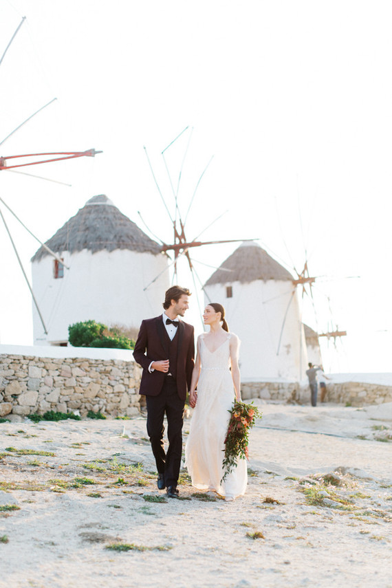 Destination wedding in Mykonos Greece