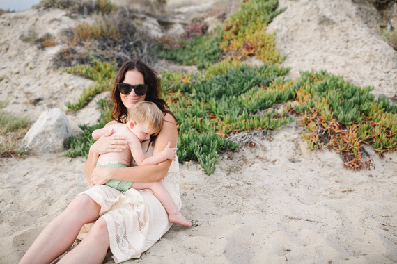 Father's Day camping trip at The Holidays vintage trailers in San Clemente