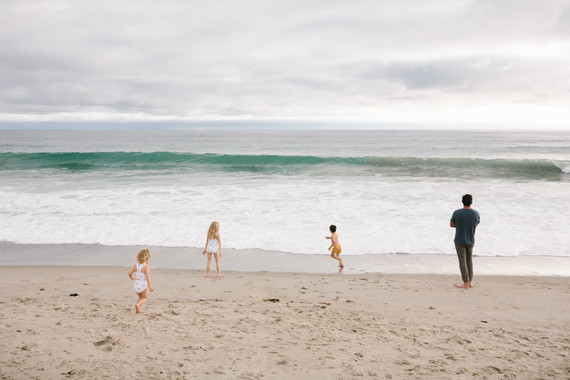 Father's Day camping trip at The Holidays vintage trailers in San Clemente