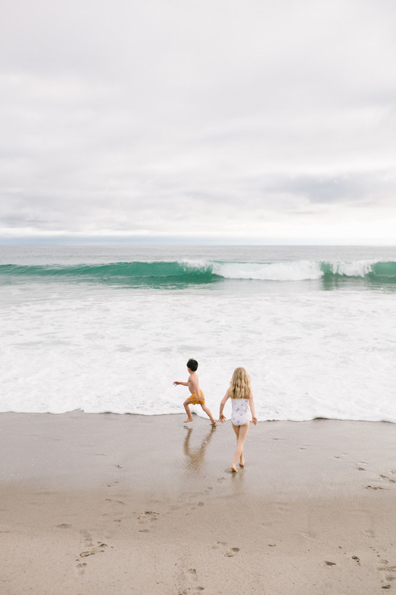 Father's Day camping trip at The Holidays vintage trailers in San Clemente