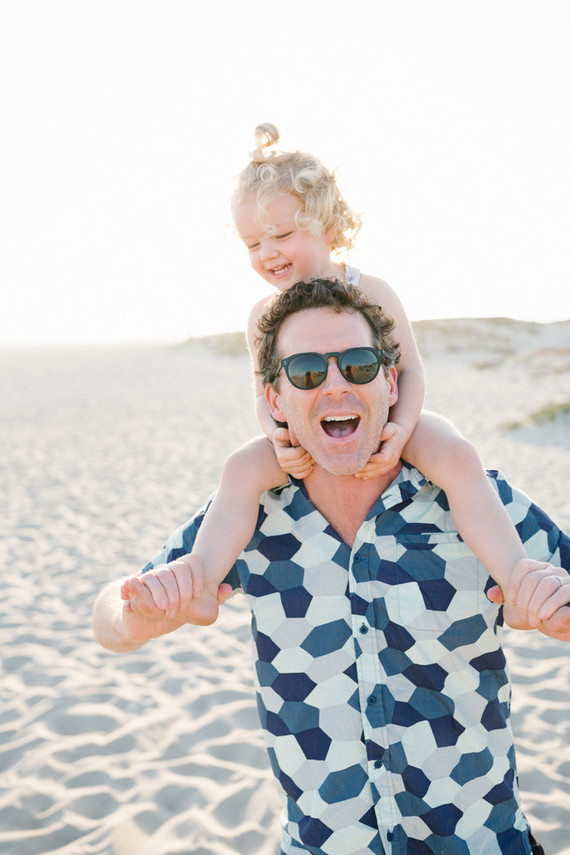 Father's Day camping trip at The Holidays vintage trailers in San Clemente