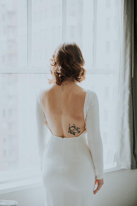 Luxe, moody butterfly inspired wedding