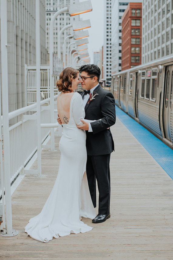 Luxe, moody butterfly inspired wedding