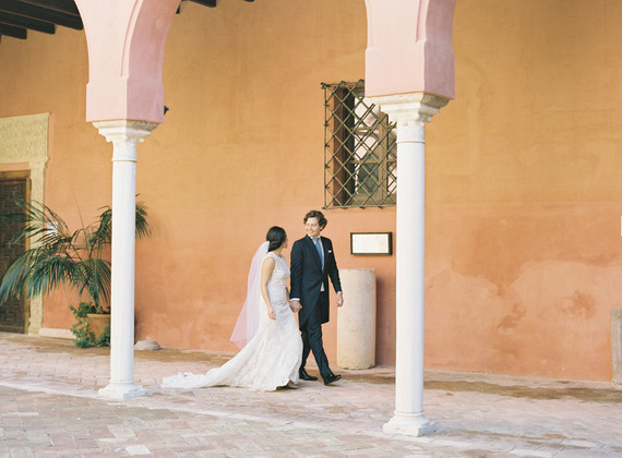 Romantic summer destination wedding in the Spanish countryside