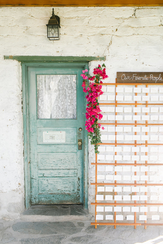 Bougainvillea wedding at Casa Cody in Palm Springs