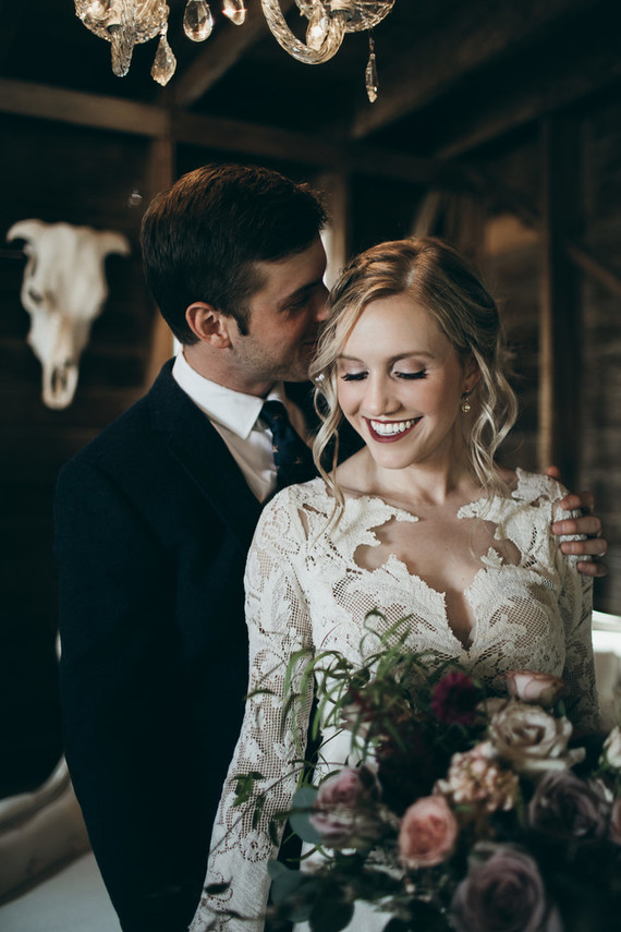 Rustic moody farm wedding inspiration in Bozeman, Montana