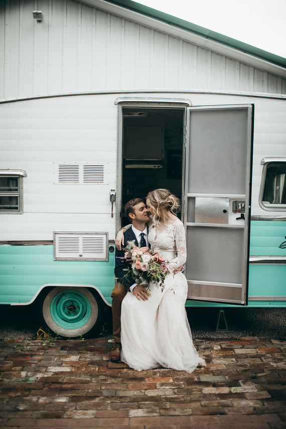 Rustic moody farm wedding inspiration in Bozeman, Montana