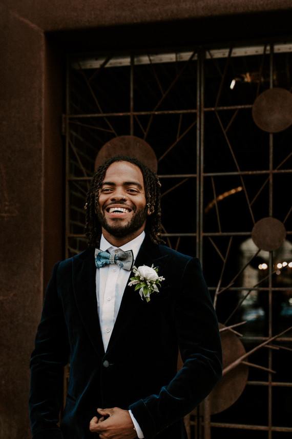 Whimsical indie wedding in Brooklyn at Diety