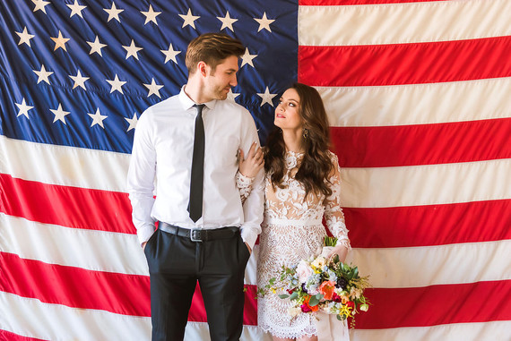 Stylish Detroit engagement photos