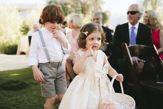 Colorful modern Palm Springs wedding at the Ace Hotel