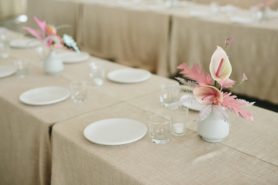 Colorful modern Palm Springs wedding at the Ace Hotel