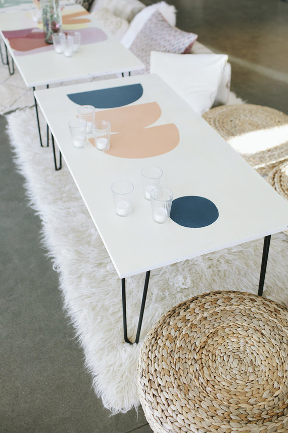 Colorful modern Palm Springs wedding at the Ace Hotel