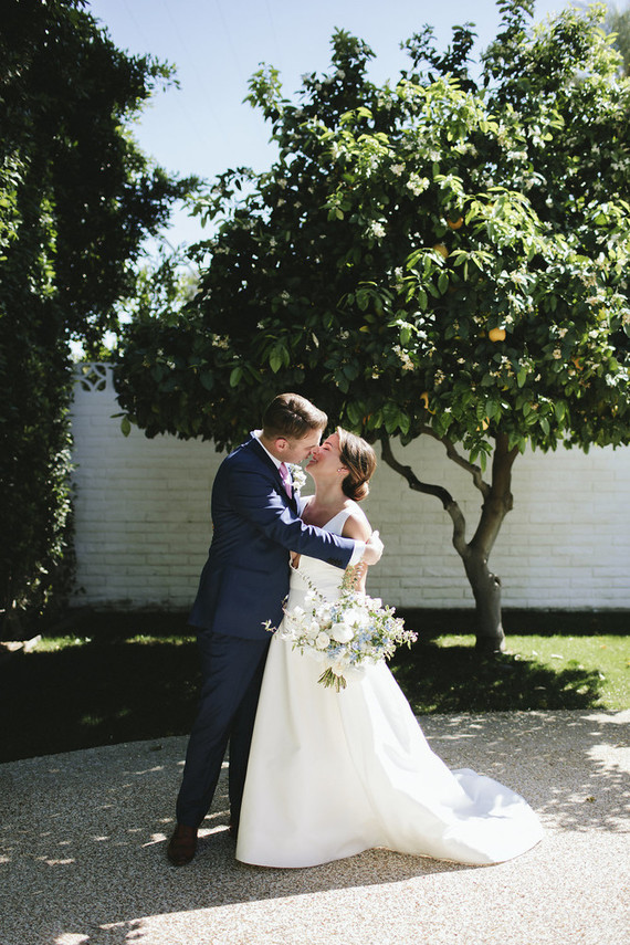 Colorful modern Palm Springs wedding at the Ace Hotel Inspiration
