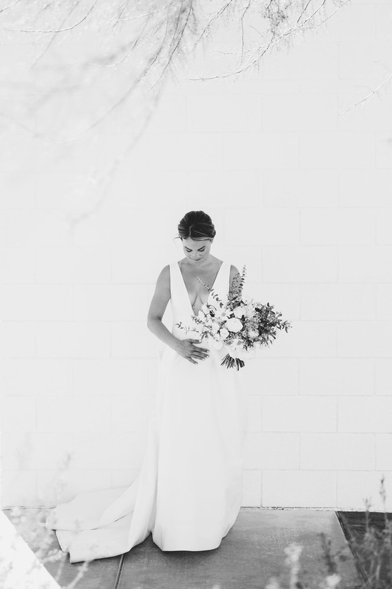 Colorful modern Palm Springs wedding at the Ace Hotel