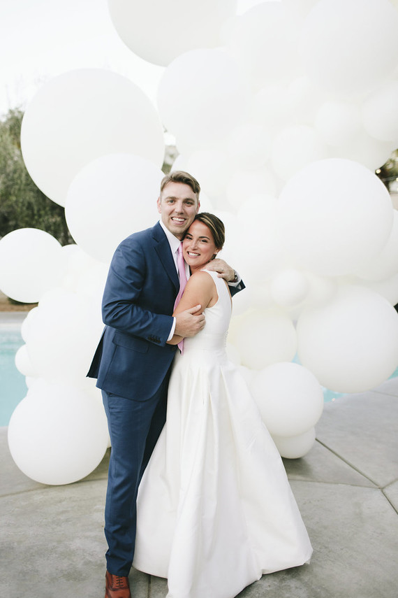 Colorful modern Palm Springs wedding at the Ace Hotel Inspiration