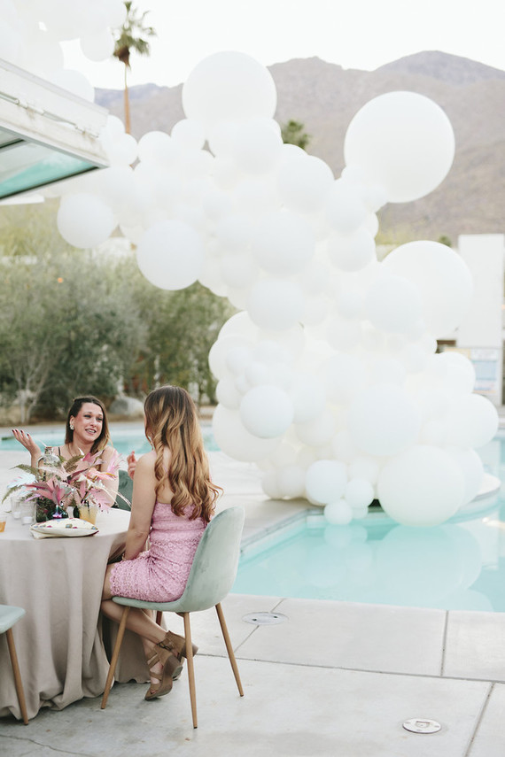 Colorful modern Palm Springs wedding at the Ace Hotel