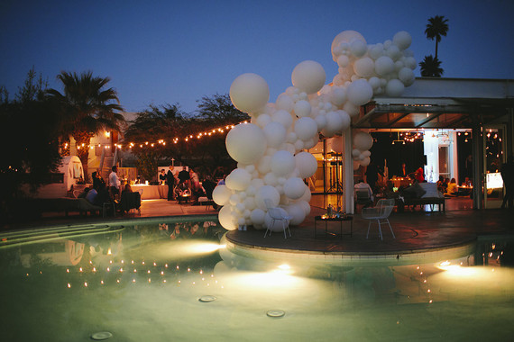 Colorful modern Palm Springs wedding at the Ace Hotel