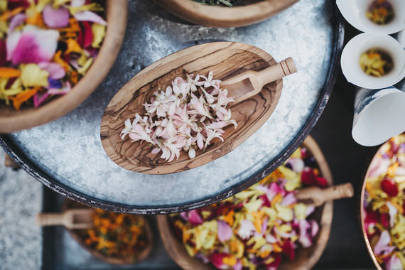 Intimate, elegant backyard wedding in Santa Barbara
