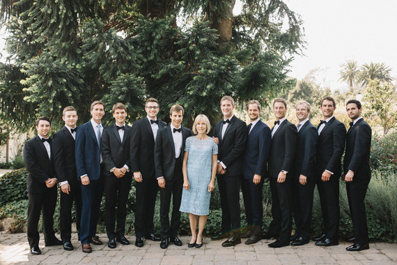 Intimate, elegant backyard wedding in Santa Barbara