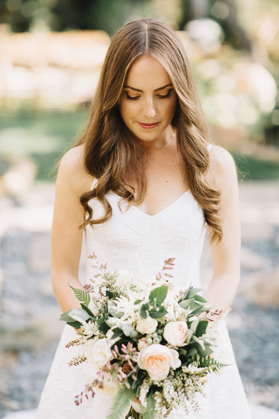 Intimate, elegant backyard wedding in Santa Barbara