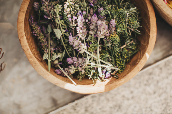 Intimate, elegant backyard wedding in Santa Barbara
