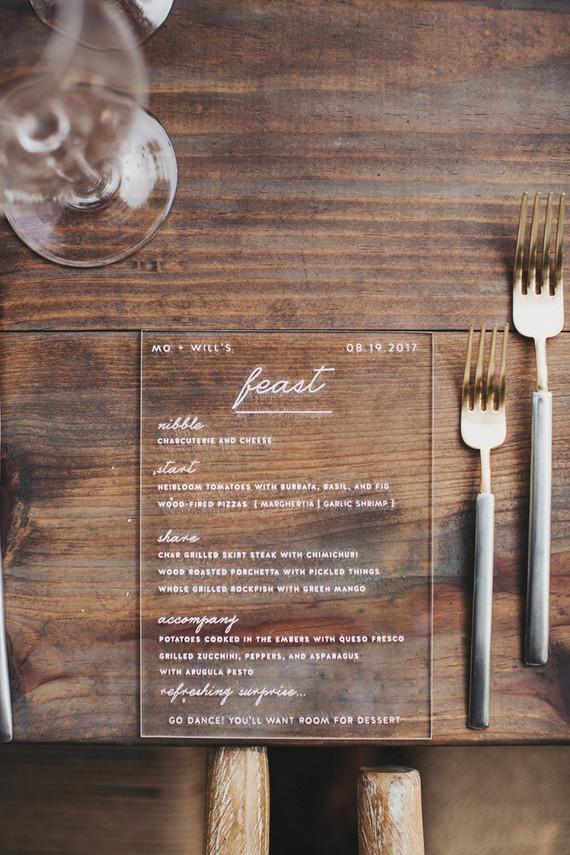 Intimate, elegant backyard wedding in Santa Barbara