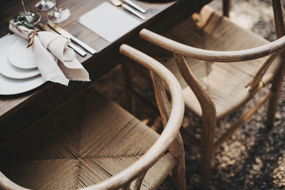 Intimate, elegant backyard wedding in Santa Barbara