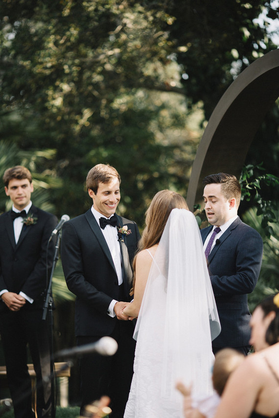 Intimate, elegant backyard wedding in Santa Barbara