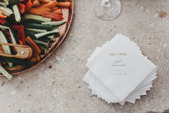 Intimate, elegant backyard wedding in Santa Barbara