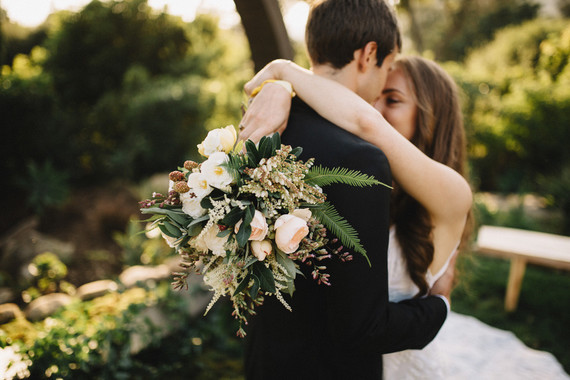 Intimate, elegant backyard wedding in Santa Barbara