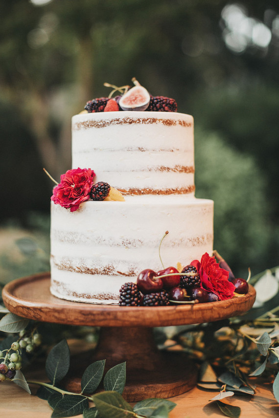 Intimate, elegant backyard wedding in Santa Barbara