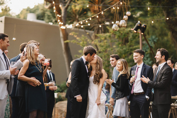 Intimate, elegant backyard wedding in Santa Barbara