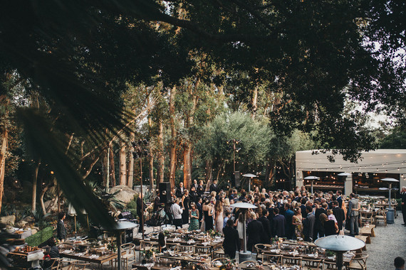 Intimate, elegant backyard wedding in Santa Barbara