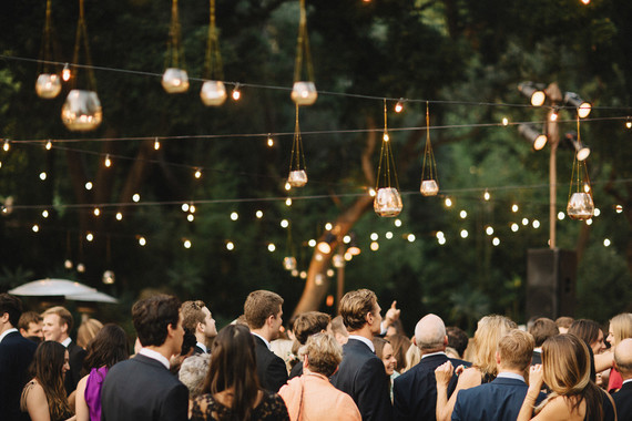 Intimate, elegant backyard wedding in Santa Barbara