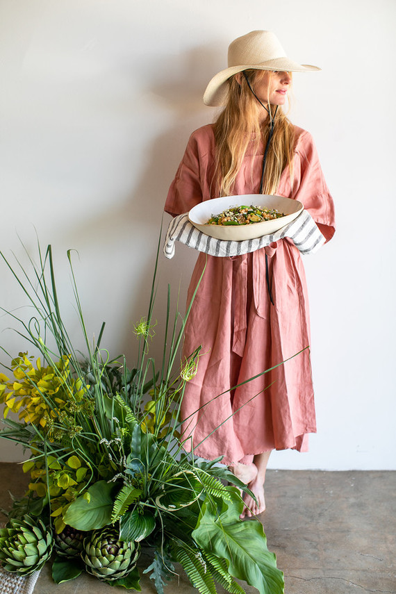 Garden inspired dinner party