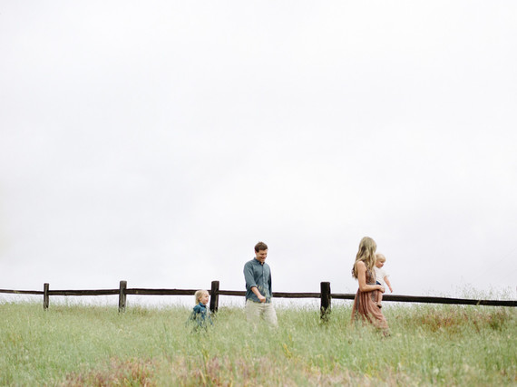 Spring wildflower family session in Topanga Canyon by Hello Pinecone Inspiration