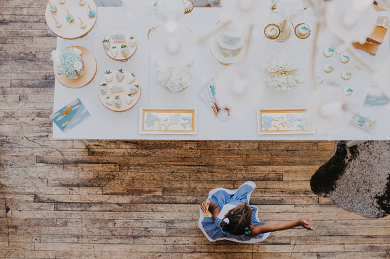 Airplane themed baby shower