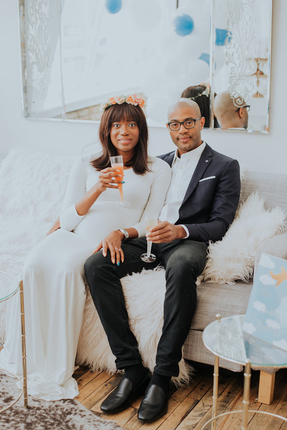 Airplane themed baby shower