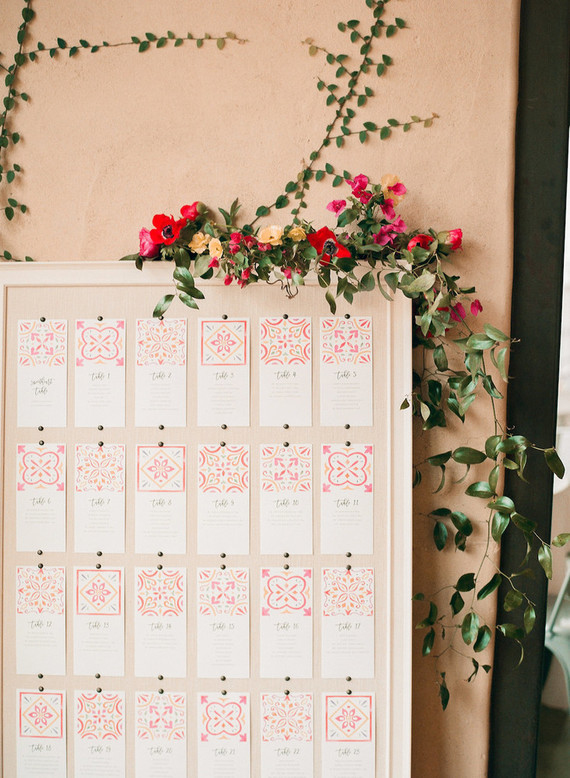 Colorful spring Texas wedding with Mexican details