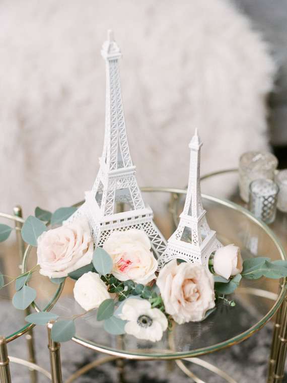 Luxe Parisian tea party 3rd birthday