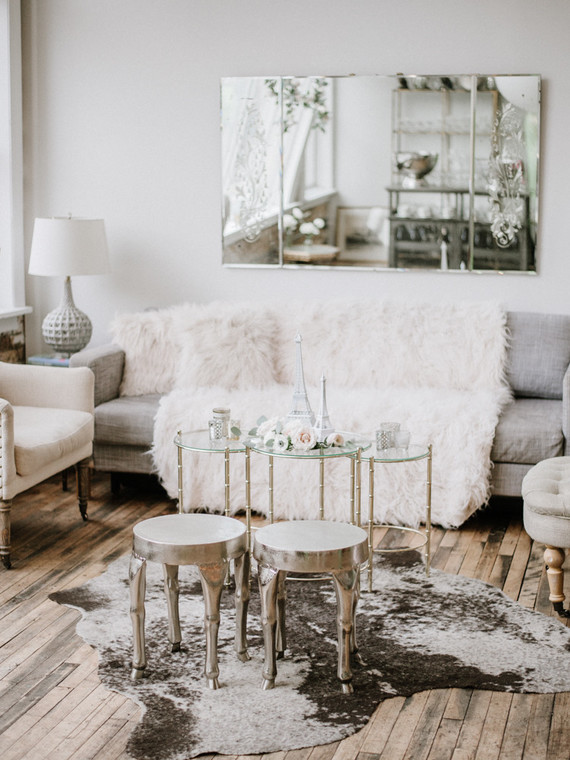 Luxe Parisian tea party 3rd birthday