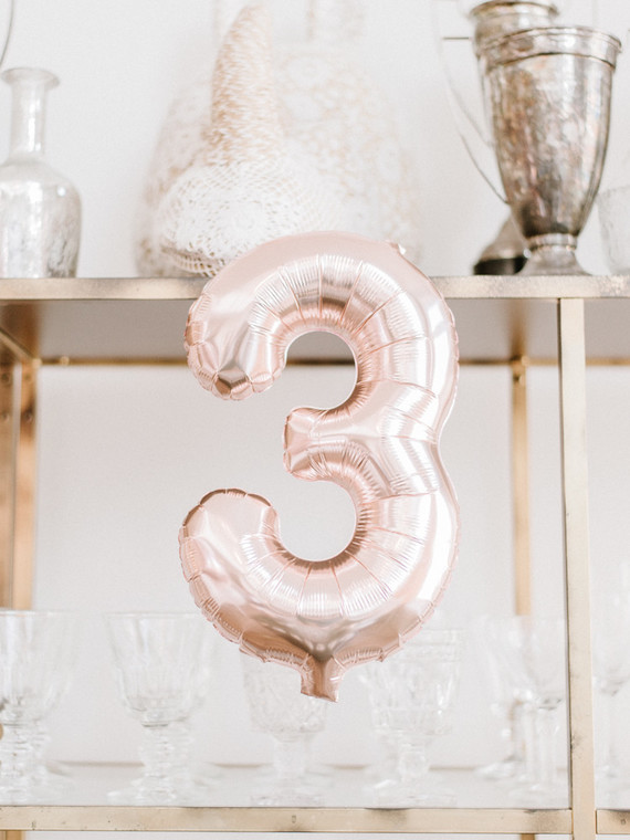 Luxe Parisian tea party 3rd birthday