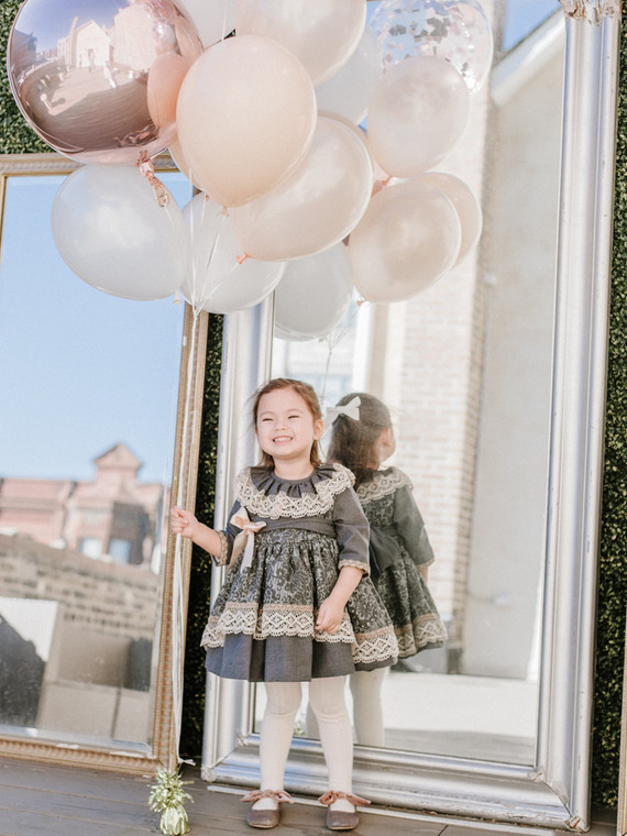 Luxe Parisian tea party 3rd birthday