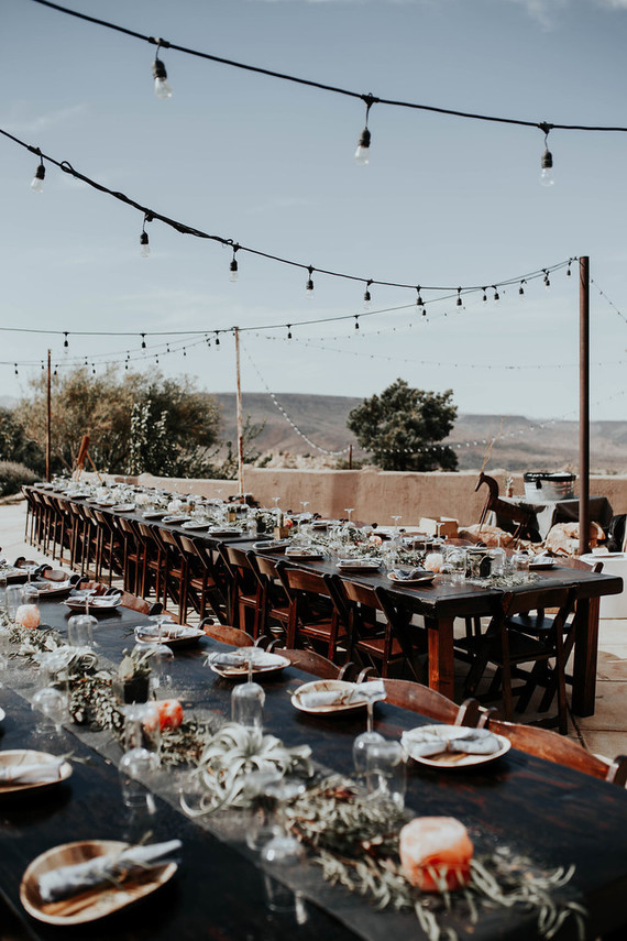 DIY desert wedding at Le Haute Desert Aerie in Pioneertown
