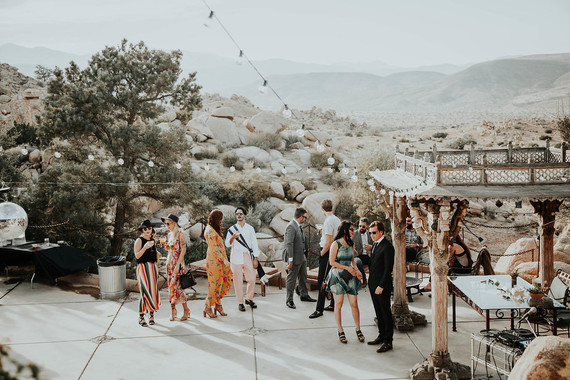 DIY desert wedding at Le Haute Desert Aerie in Pioneertown