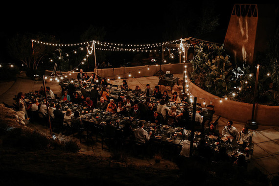 DIY desert wedding at Le Haute Desert Aerie in Pioneertown
