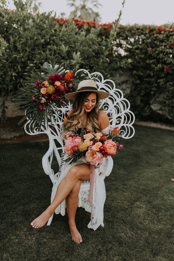 Tropical bachelorette party ideas in Palm Springs