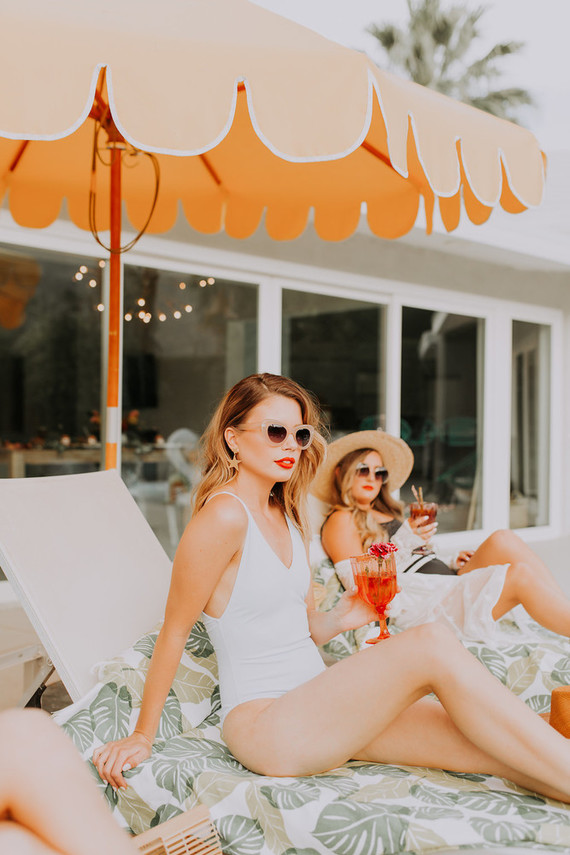 Tropical bachelorette party ideas in Palm Springs