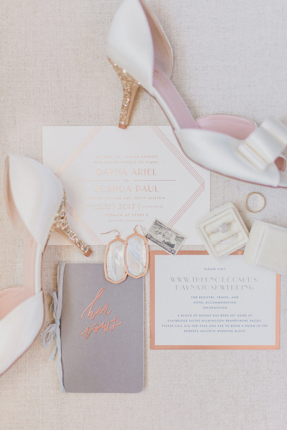 Rustic modern Jewish wedding at Terrain